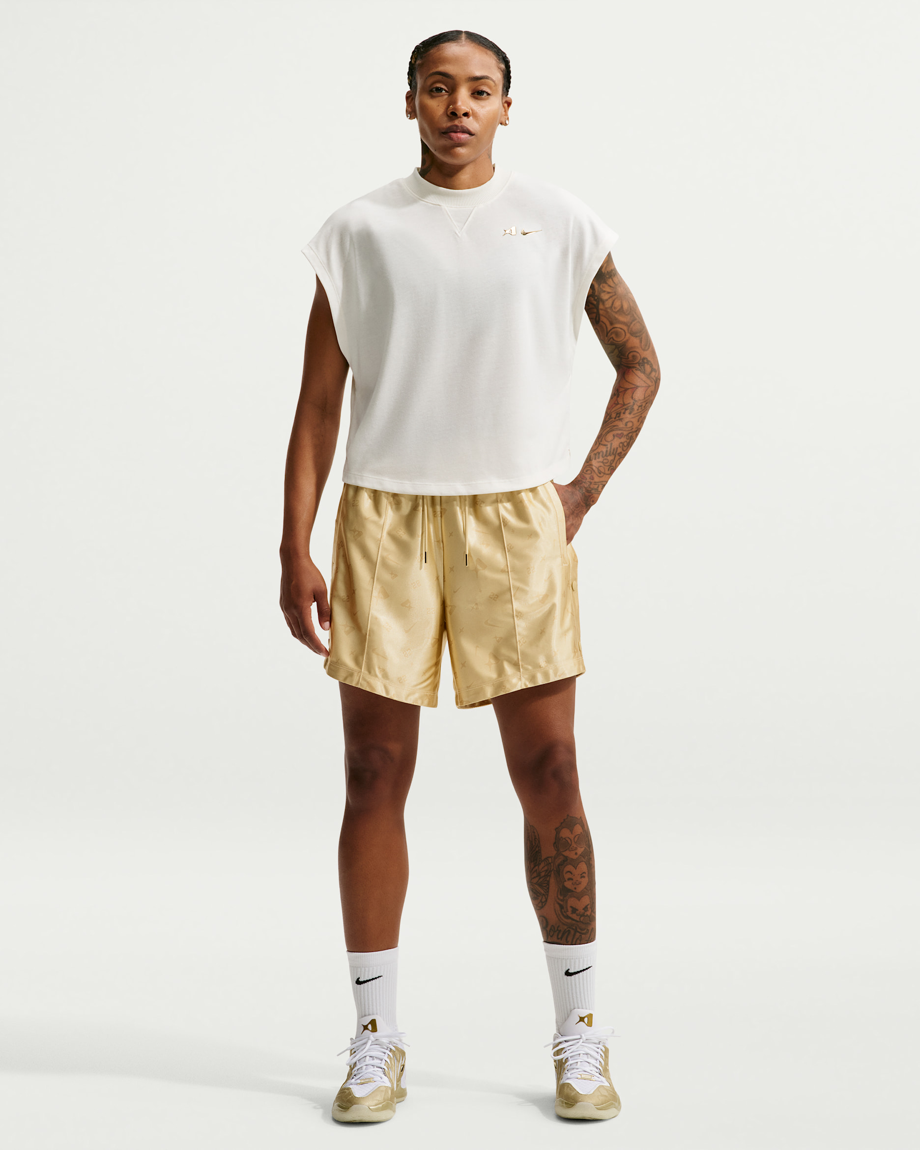 A'ja Wilson Dri-FIT Basketball Shorts. Nike LU